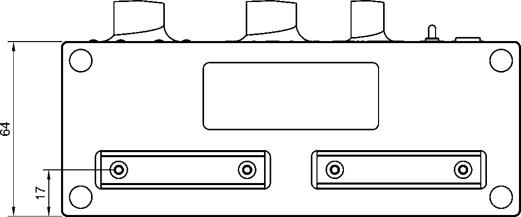Drawing of MDFX LPF HPF Side